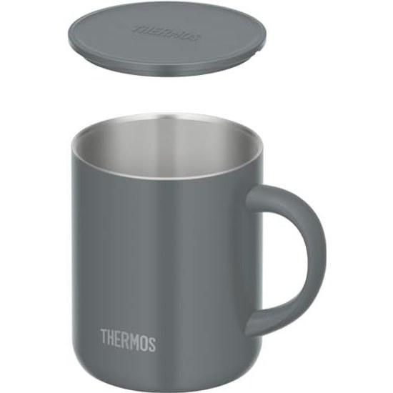 Крышка для термокружки Thermos с вакуумной изоляцией, 350 мл, темно-серый, JDG-352C DGY