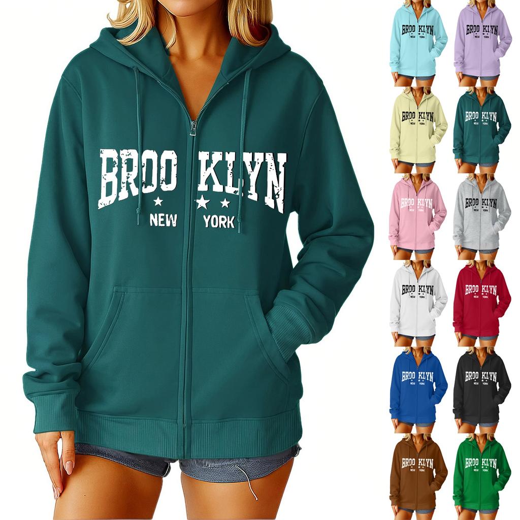Womens Hoodies Fall Game Day Sweatshirts Casual Long Sleeve Loose Coat Fall Hoodie Sweatshirt
