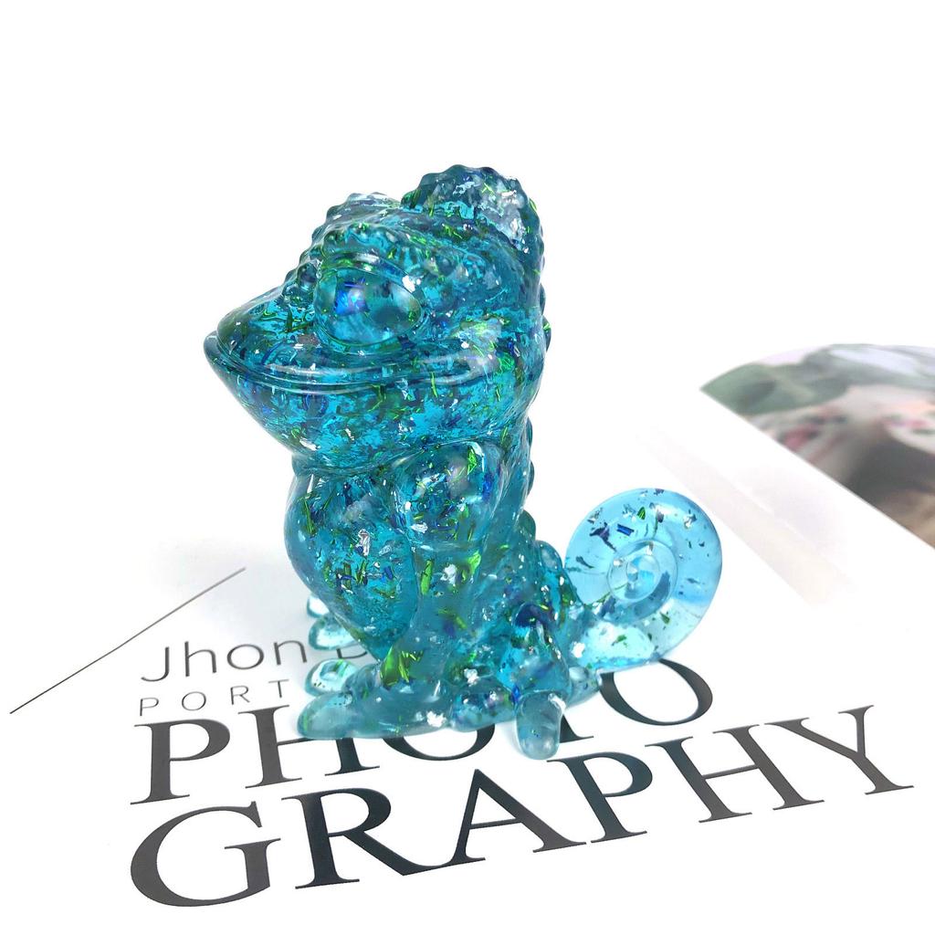 Силиконовая форма 3D Форма ящериц Форма для эпоксидной смолы для DIY украшения Орнамент Ручная работа Поделки Форма для гипса