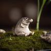 Cute Crocodile Tea Pet Handmade Personalized Fortune Tea Play Desktop Decoration Resin Crafts Ornaments