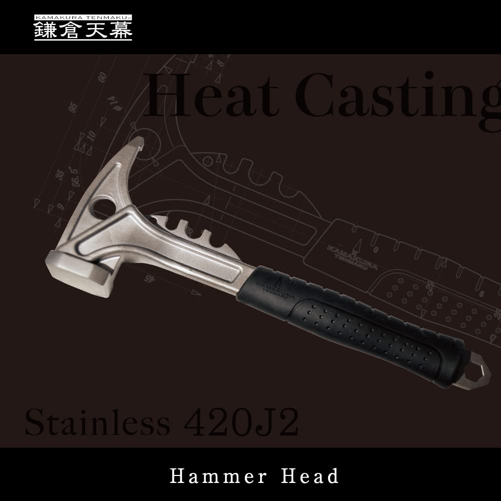 Головка молотка для палатки Камакура головка молотка Камакура тэнмаку головка молотка молоток колышек для кемпинга палаточный колышек молоток для улицы скребок для удаления колышков чешуйка шестиугольная