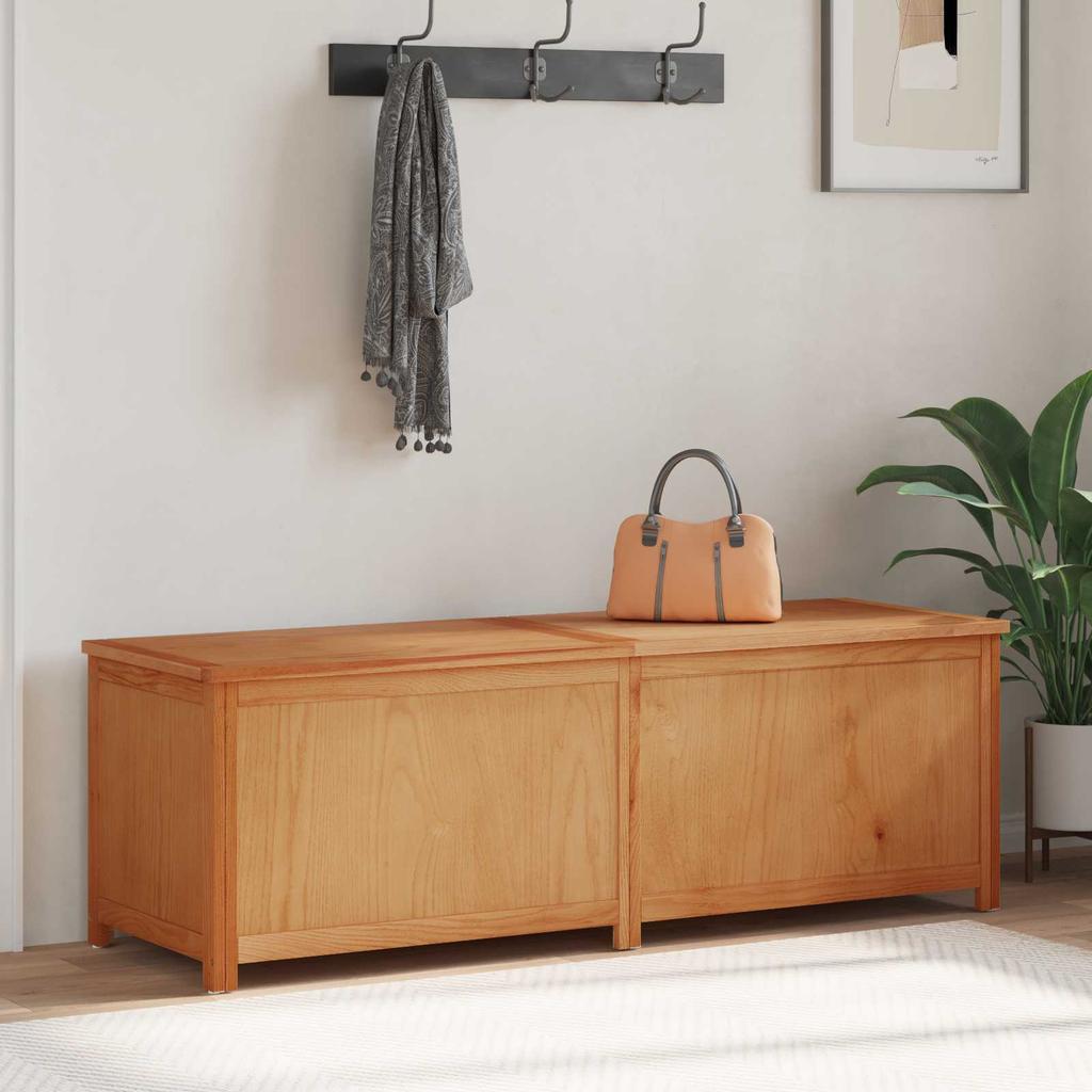 Storage Box Solid Oak Wood