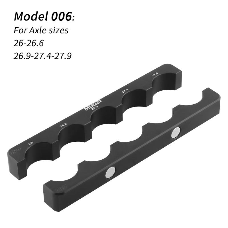 MUQZI Universal Aluminum Magnetic Vice Jaw Clamp 5–45mm Bike Table Vise Jaw Protective Insert
