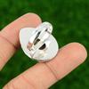 Natural Mariam Jasper Gemstone Statement Adjustable Ring 925 Silver For Girls