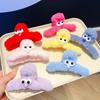 Autumn/Winter Cute Big Eyes Plush Hairpin Shark Clip for Women