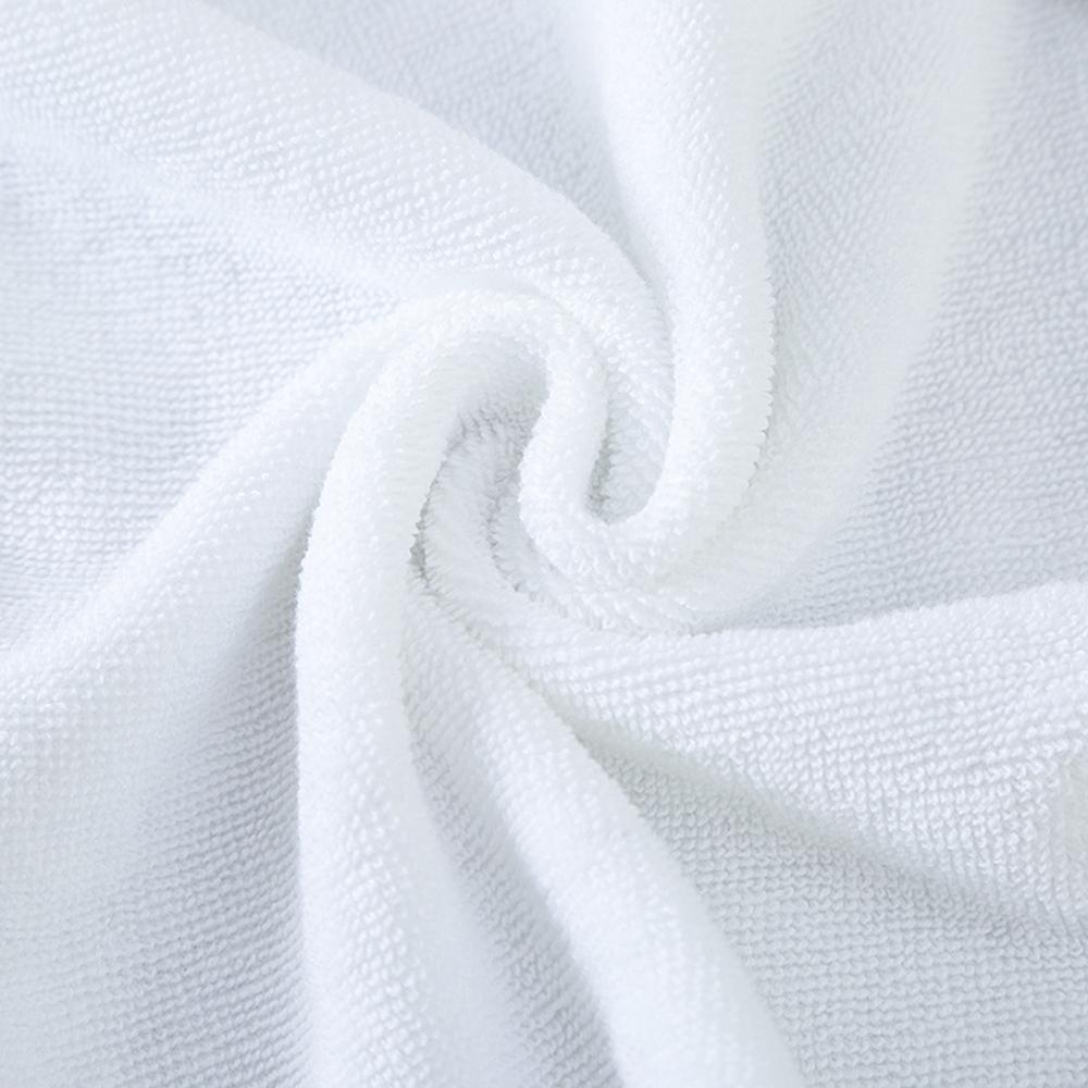 100CMX200CM White Bath Towel Extra Absorbent Quick Dry Cotton Towel for Hotel Home Bathroom Spa Gym
