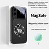 Элегантный розовый слон Для Magsafe Samsung S25 S25 Edge S25Ultra S8 9 10 20 S21 Pro 22 Plus S23 FE S24 Ultra Стеклянный чехол для телефона