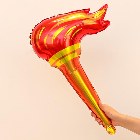 10/20/30 шт. надувной факел оптом, поддельные факелы, украшения, спортивные игры, реквизит, беспламенный воздушный шар, палка для вечеринок, спортивных соревнований, мероприятий, принадлежностей