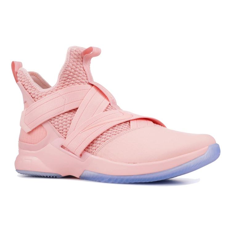 Nike Lebron Zoom Soldier 12 Sfg Slip Resistant Lightweight Non slip Lightweight Mid top Performance Basketball Shoes Men's AO4054-900