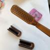 Щетка для волос из щетины, складная расческа для волос, карманный размер, складной дорожный подарок, салон для укладки волос J3A1