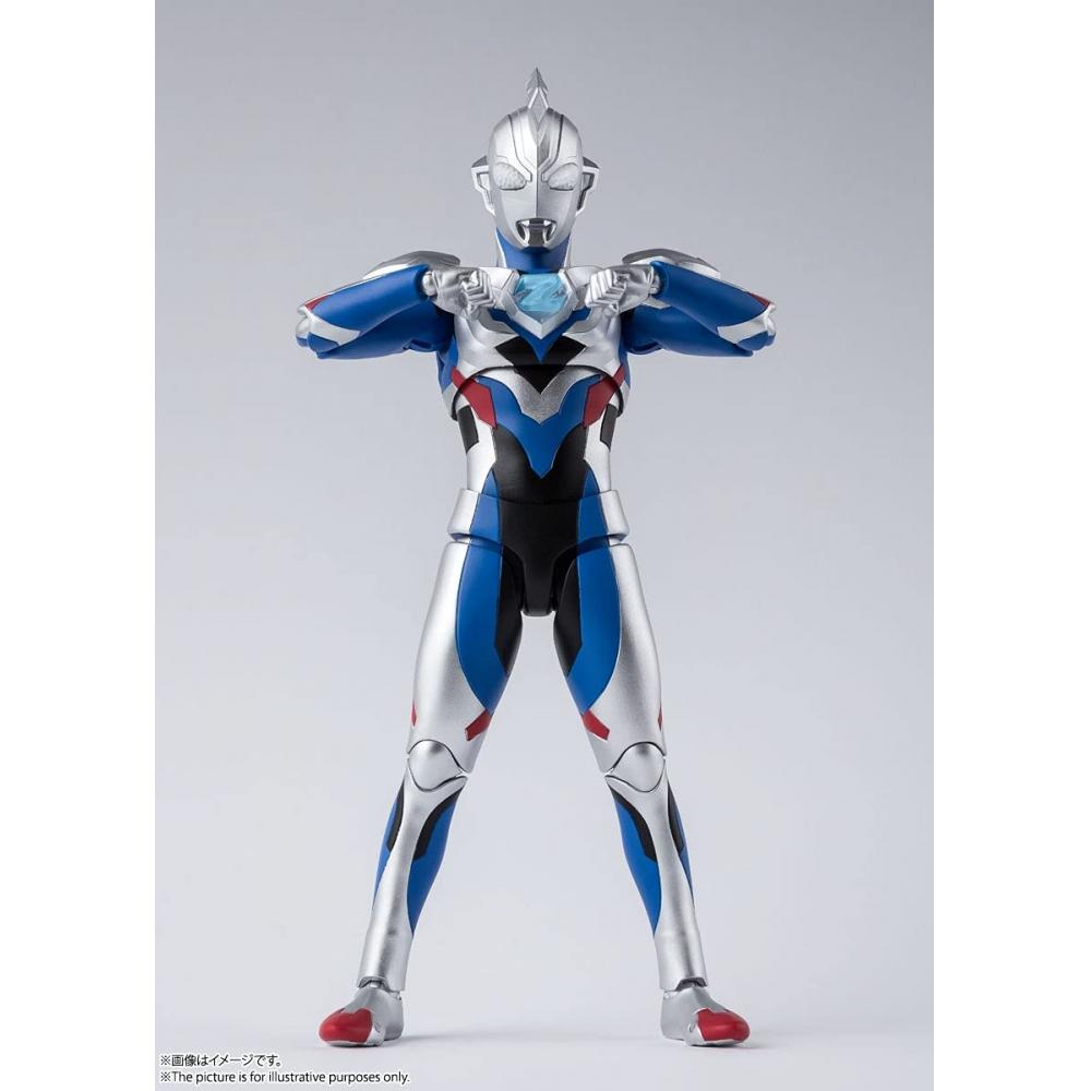 Bandai SPIRITS S.H.Figuarts Ультрамен Z Оригинал Прибл.. 150 мм окрашенная подвижная фигурка из ПВХ и АБС