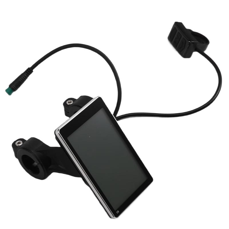 AUTO LCD Speed Meter Waterproof Screen Display Version For FATBIKE Accessories For OUXI V8 M5 Scooter Parts