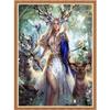 Алмазная мозаика, вышивка крестиком, Красота и олень, картина из стразов, настенная живопись, алмазная живопись, ремесло ручной работы