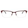 Полуободковые прямоугольные красные очки Smartbuy Collection Jan Asian Fit 646c Fashion Unisex Eyeglasses
