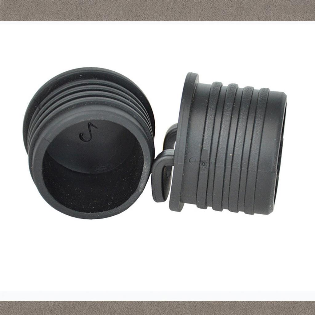 652F 4 Pcs Kayak Scupper Plug  Holes Stopper Bung with Handle Rubber Scuppers Stopper Plugs Universal Kayak Plugs