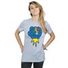 Disney Womens/Ladies Donald Duck Pop Fist Cotton Boyfriend T-Shirt