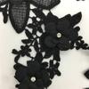 Вышитый цветок DIY патч аппликация жемчуг аксессуары для одежды декор кружева швейные принадлежности