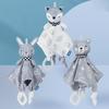 Nordic Baby Comfort Towel: Plush Fox Doll with Teether for Newborns