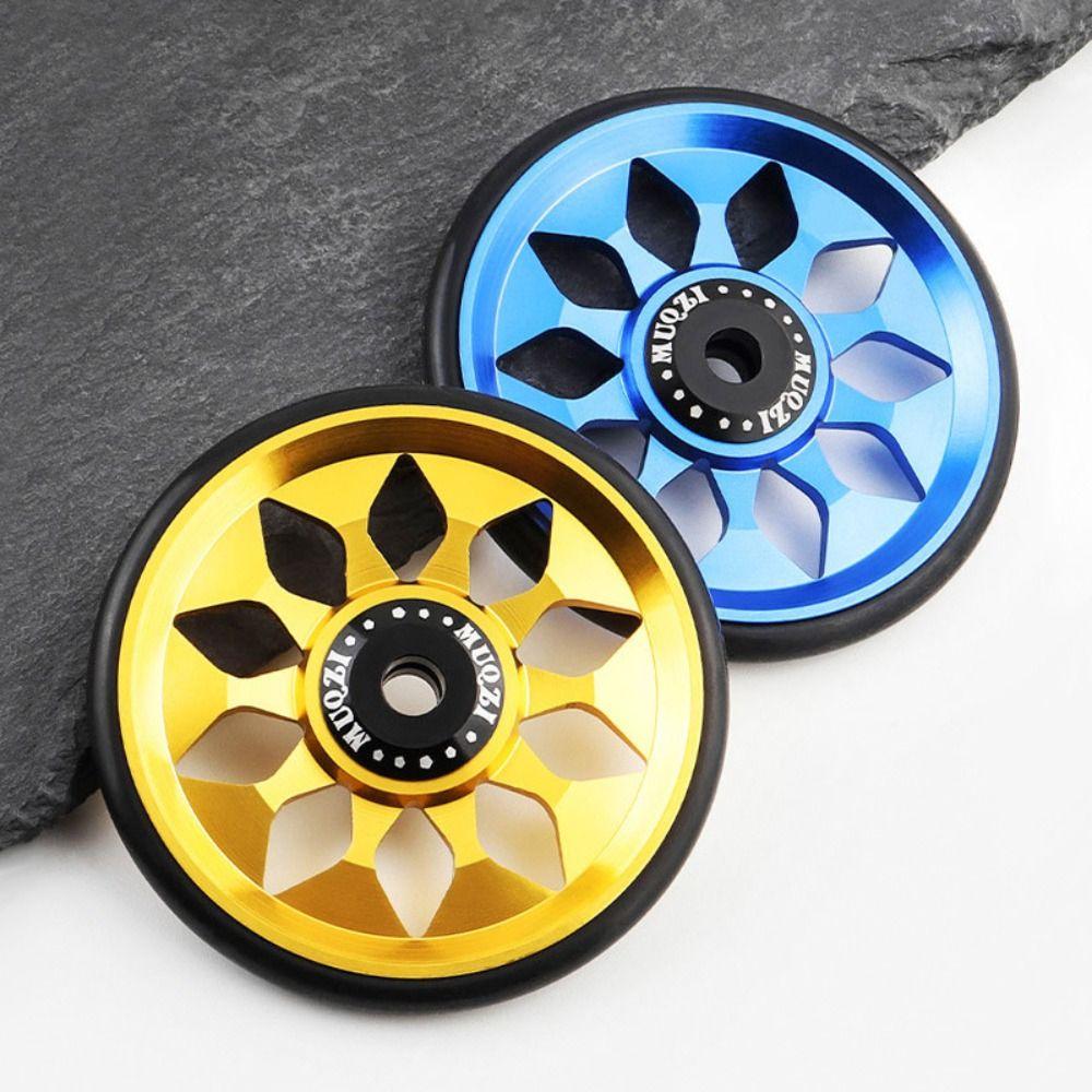 Replacement Bicycle Easywheel 60mm Bike Auxiliary Wheels Bike Easy Wheels Rear Rack