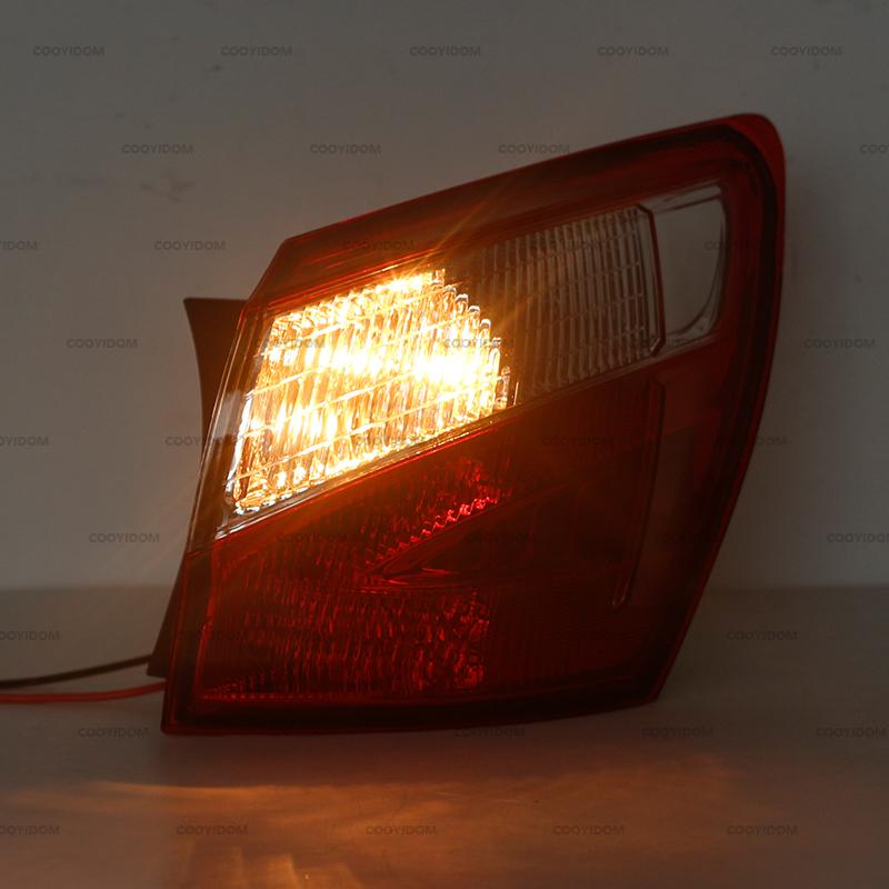 Для Nissan Qashqai 2010 2011 2012 2013 2014 EU версия Задний фонарь Задний стоп-сигнал Указатель поворота Противотуманная фара Задний фонарь в сборе