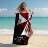 Personalized customized proof beach towel with Resident Evil pattern - soft, absorbent,quick-drying,perfect swimming,camping&bathing
