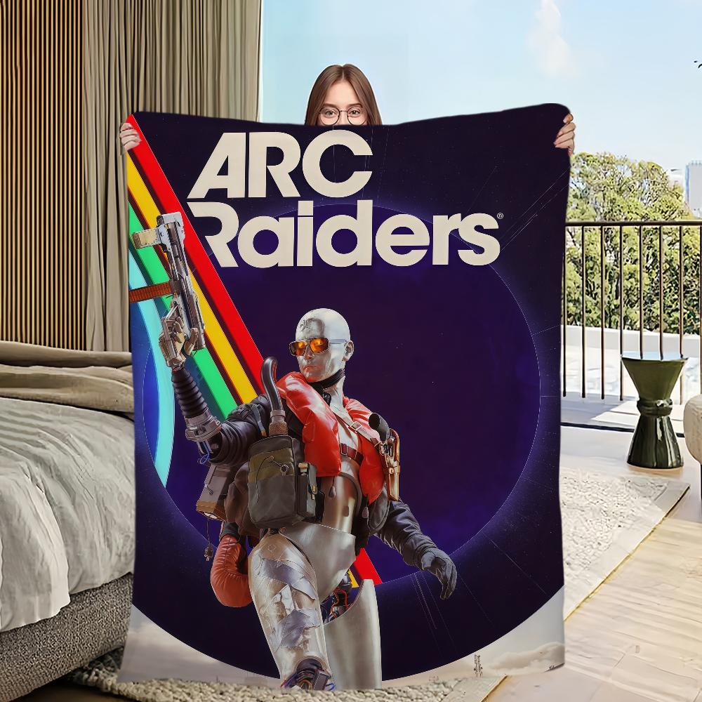 Плед-одеяло A-Arc Raiders для дивана, комнаты, кровати из микрофибры, офиса, путешествий, дома