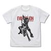 COSPA EVANGELION Evangelion Unit 2 Alpha WHITE XL Size [Official] T-Shirt