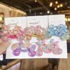2 Pieces New Cute Luminous Bubble Princess Headwear Kids Elastic Hair Bands Children Hair Ropes Girls Hair Accessories