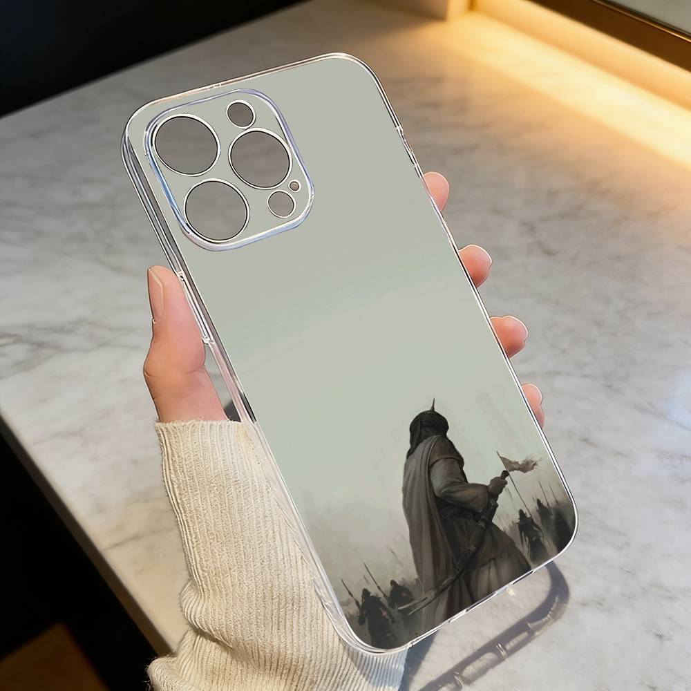 Чехол для телефона I-Имам Хусейн S-Шиит Али Для iPhone 17 16 15 14 13 12 11 Mini Pro Max Plus Прозрачный чехол