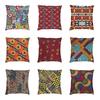 Colorful Pattern Throw Pillowcase Living Room Decorative African Ethnic Geometric Floral Cushion Cover