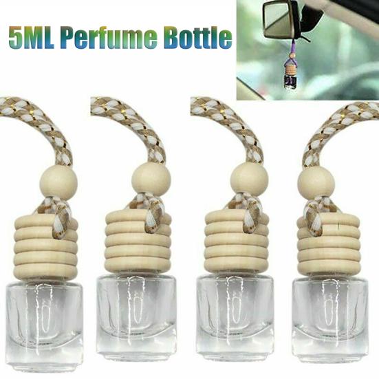 5ml Compact Aromatherapy Diffuse Bottle Attractive Sturdy Empty Car Hanging Perfume