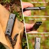 Portable Whistle 120 Db Aluminum Alloy Double Tube Lifesaving Emergency SOS Safety Survival Whistle Outdoor EDC Tool