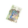 30 Sheets Girl Holding Flowers Character Stickers Kawaii Anime Style Self-Adhesive For Journal Scrapbook DIY Decoration