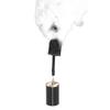 Portable Wireless Remote Smoke & Fog Machine (Slim Black) for Festivals, Photography, Video, Outdoor Events, Parties, Stage Effects, Halloween, and