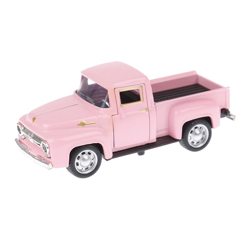 1:32 Classic Rustic Vintage Alloy Pickup Truck Vintage Pull-Back Car Model Toys