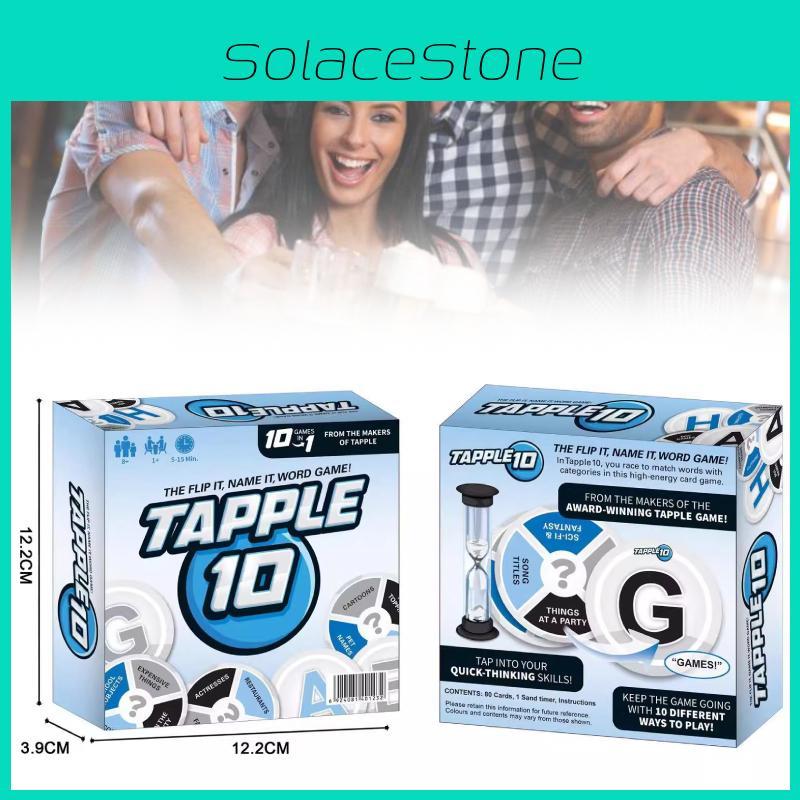 Tapple Английская карточная игра Интерактивная веселая обучающая игра для всех возрастов