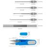Secure Grip Fishing Bait Needle Lightweight Bait Drill Stringer Bait Needle Kit  Carp Fishing