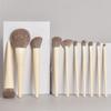 Zero Degree Cangzhou Makeup Brush Set: Soft Bristle Eyeshadow, Powder, and Concealer Brushes