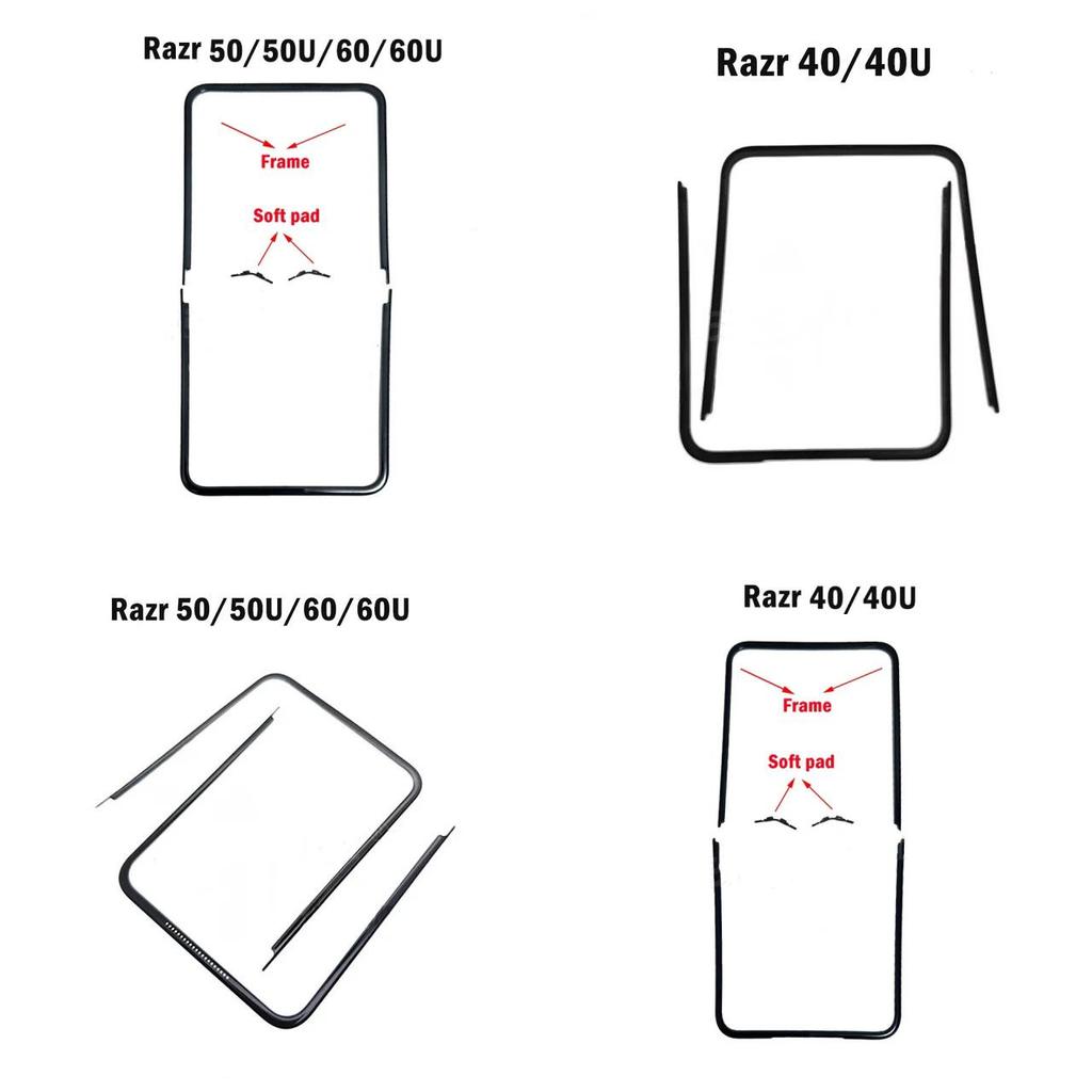 Motorola Razr Screen Holder For Razr 40 50 60 Ultra With Adhesive Chain Plug