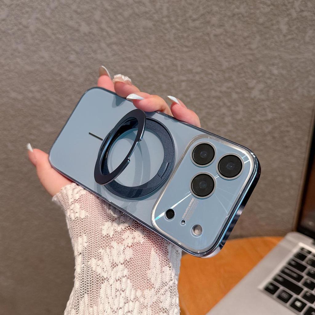 Электролитический Магнитный Вращающийся Чехол для Телефона для 17 Pro Max/16/15/14/13