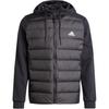 Essentials Fashion Comfortable Soft Versatile Down Jacket Men Outerwear Black JM3255