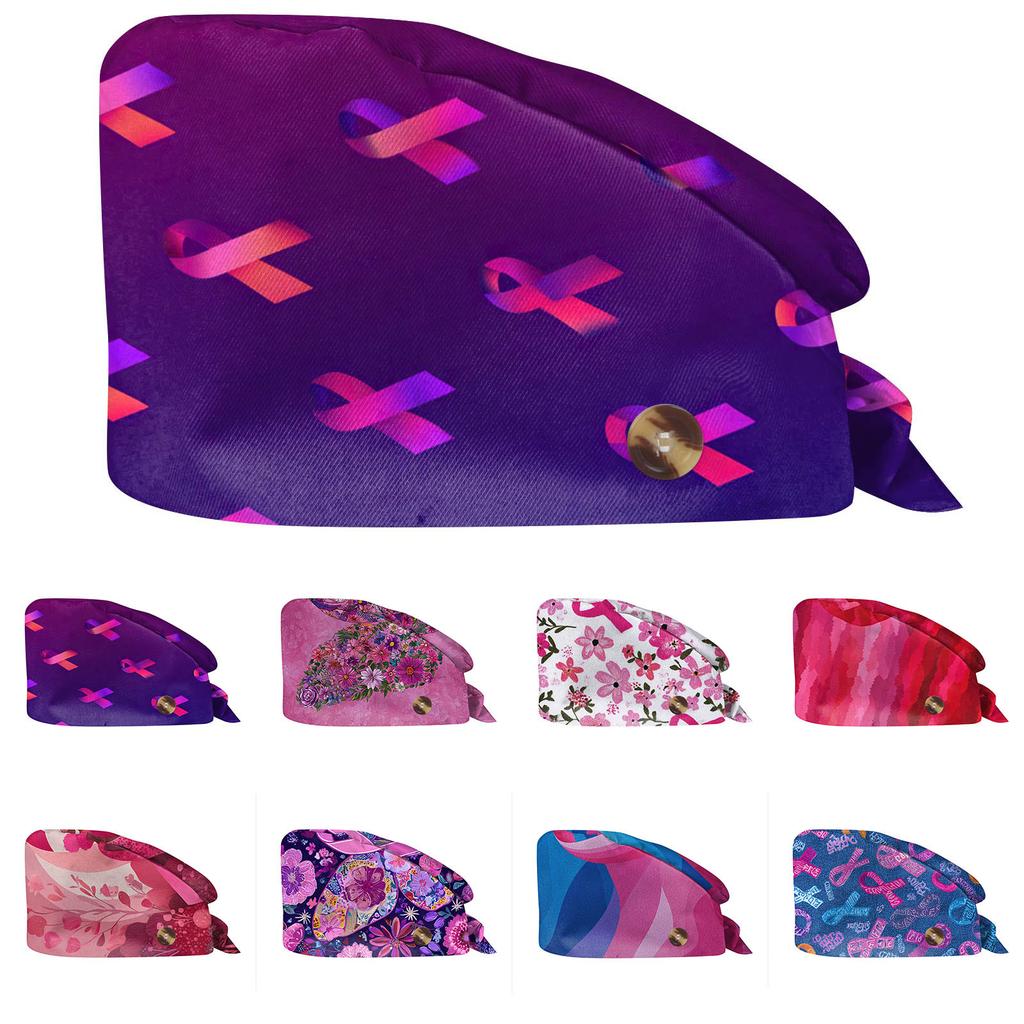 Fashion Printed Work Cap Casual Wash Hat Wrap Hat Cap
