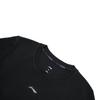 Li-Ning Беговая серия, однотонная облегающая футболка с круглым вырезом и длинными рукавами, женские топы, черный ATLT082-1