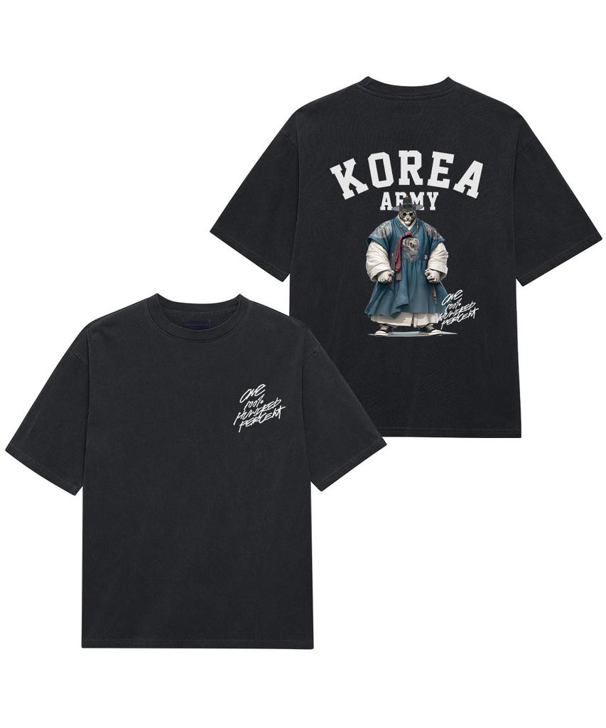 OHP Ohpxharmonia Joseon Warrior Pigment Short Sleeve T-Shirt 6