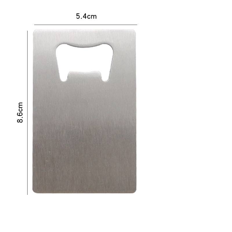 Творческая карта для покера, открывалка для пивных напитков, портативная нержавеющая сталь, барная утварь, штопор для бара, кухонные принадлежности для бара