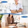 Portable Pen Holder for Lanyard, Elastic Pen Pencil Holder with Silicone Lanyard Around Neck for Nurses, Teachers, Waitres, Carpenters, Construction
