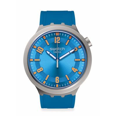 Часы BLUE IN THE WORKS SB07S115 Синий [Swatch]