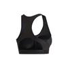 Adidas Спортивный бюстгальтер для фитнеса и тренировок, женское нижнее белье, черный CD9718