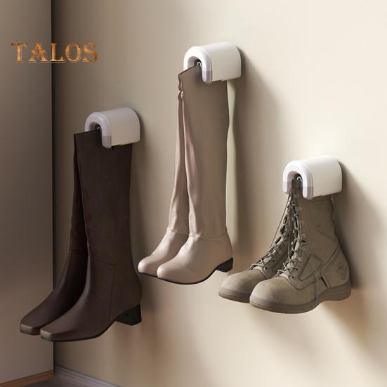 Wall Mount Boot Clip Modern No Drill Adhesive Space Saving Universal Tall Boot Shoe Holder Hanger Organizer Hanging