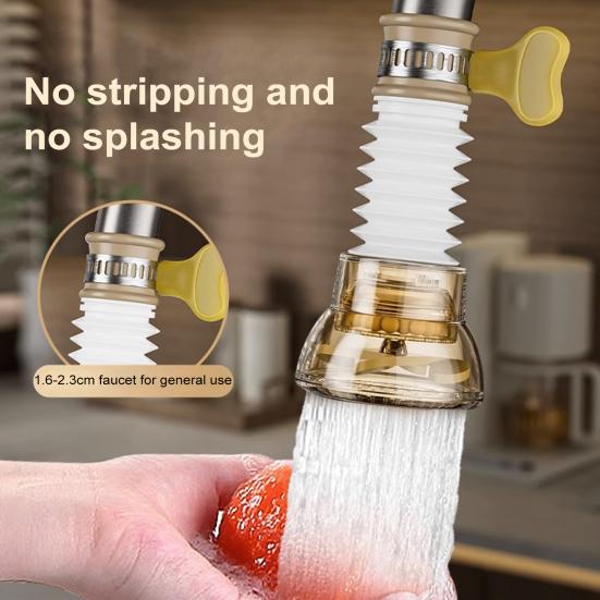 Faucet Extender Filter 360 Degrees Rotation Face Vegetable Fruit Washing Faucet Shower Head Splash-proof Bathroom Kitchen Sink Tap Sprayer Filter